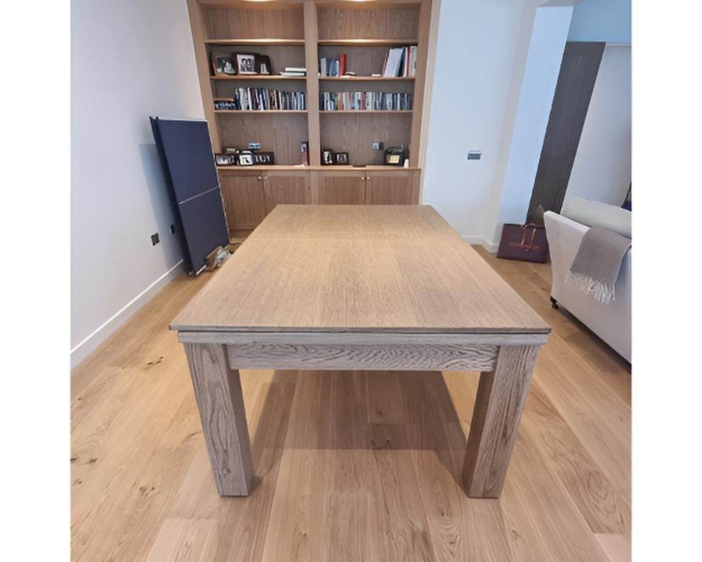 FMF Elixir Pool Dining Table | Rustic Oak