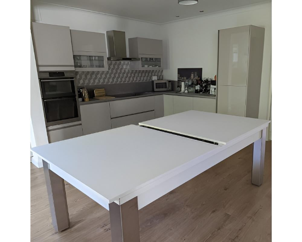 FMF Elixir Pool Dining Table | Shadow White