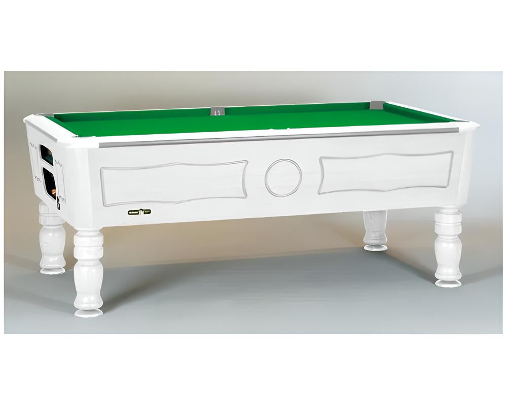 SAM Balmoral Champion English Pool Table | White
