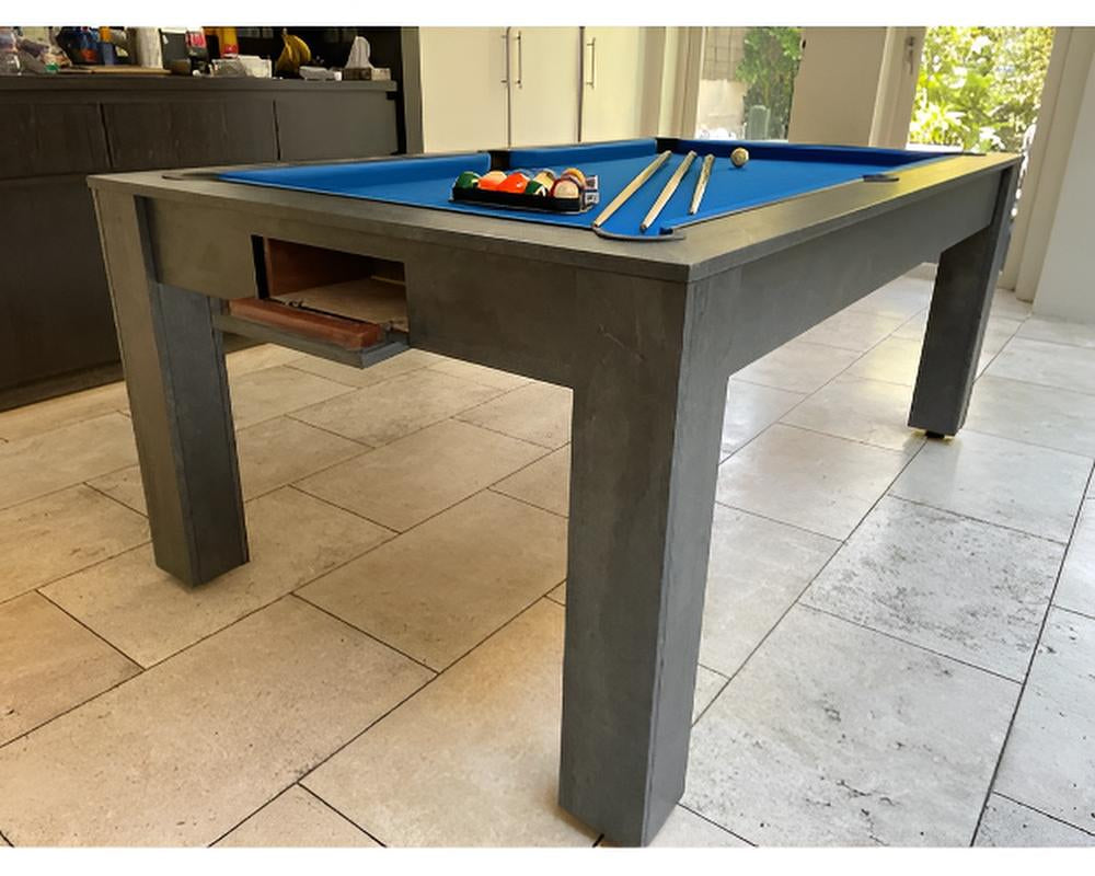 SUPERPOOL Rosetta Pool Dining Table | Monaco Grey