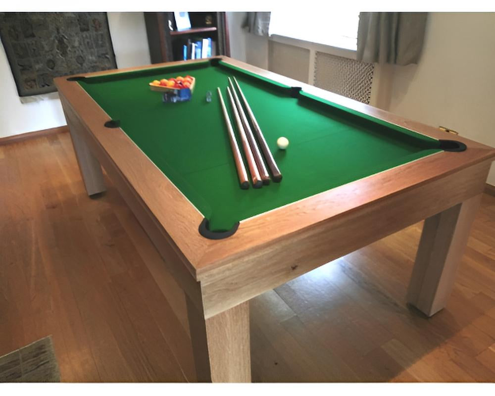 SUPERPOOL English Pool Dining Table | Natural Oak