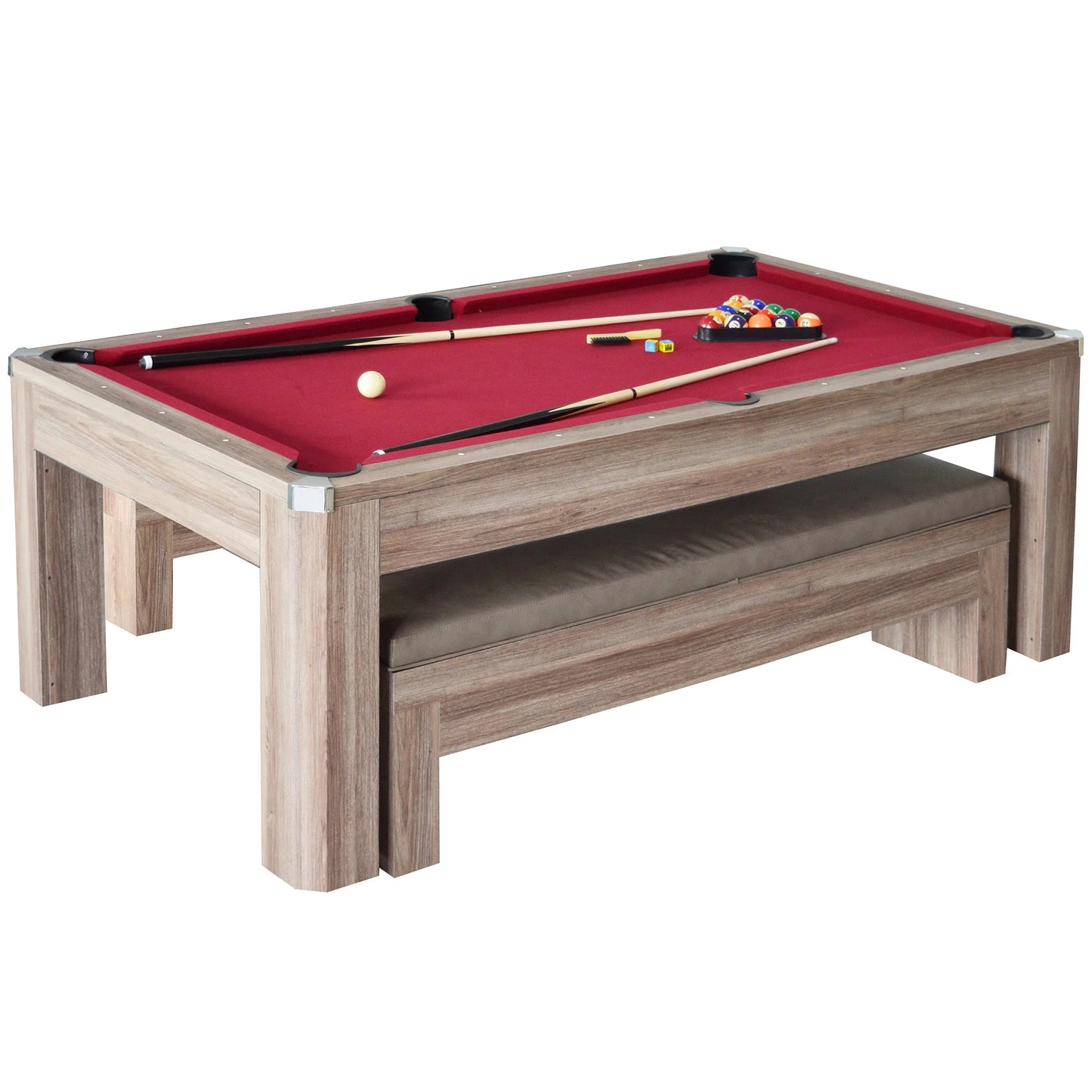 Hathaway 7 ft. Newport Multi Game Pool Table