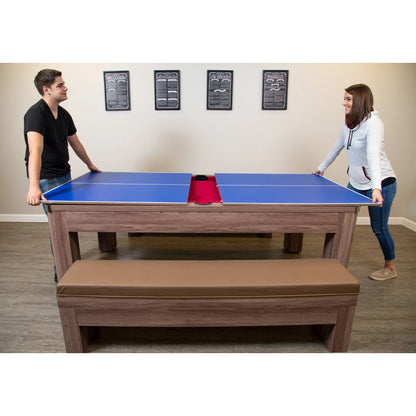 Hathaway 7 ft. Newport Multi Game Pool Table