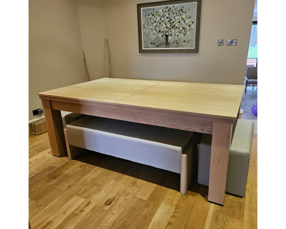 FMF Elixir Pool Dining Table | Natural Oak