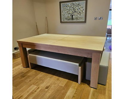 FMF Elixir Pool Dining Table | Natural Oak