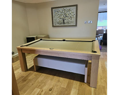 FMF Elixir Pool Dining Table | Natural Oak