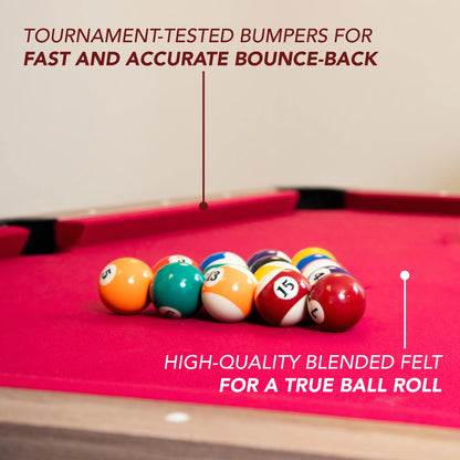 Hathaway 7 ft. Newport Multi Game Pool Table
