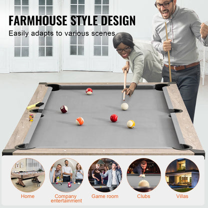 KFFKFF 7 ft. Multi Game Pool Table