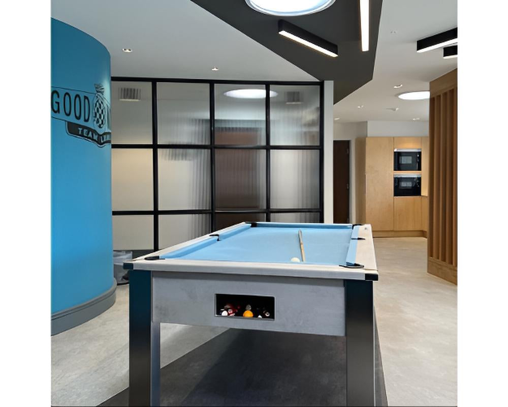 FMF Spirit Tournament Pool Table | Chromix Silver