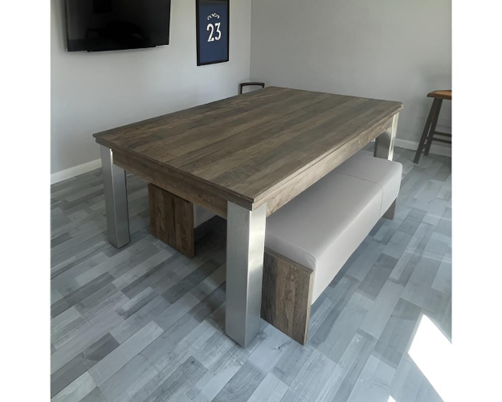FMF Elixir Pool Dining Table | Distressed Oak