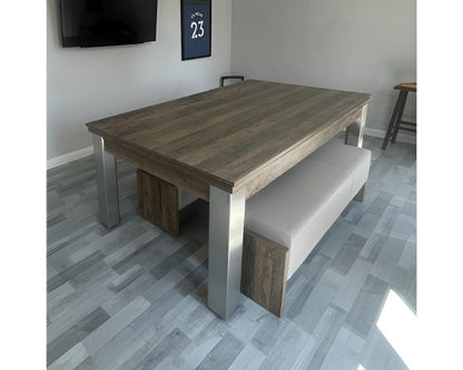 FMF Elixir Pool Dining Table | Distressed Oak