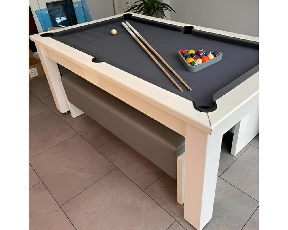 FMF Elixir Pool Dining Table | Gloss White