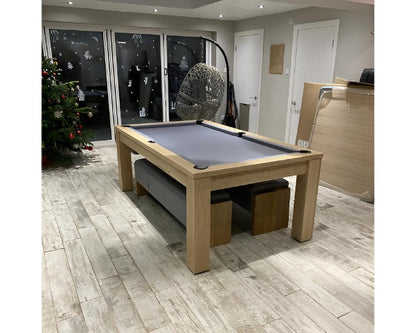 FMF Elixir Pool Dining Table | Natural Oak