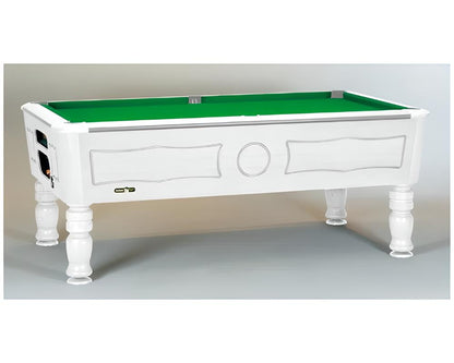 SAM Balmoral Champion English Pool Table | White