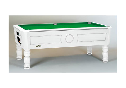 SAM Balmoral Champion English Pool Table | White