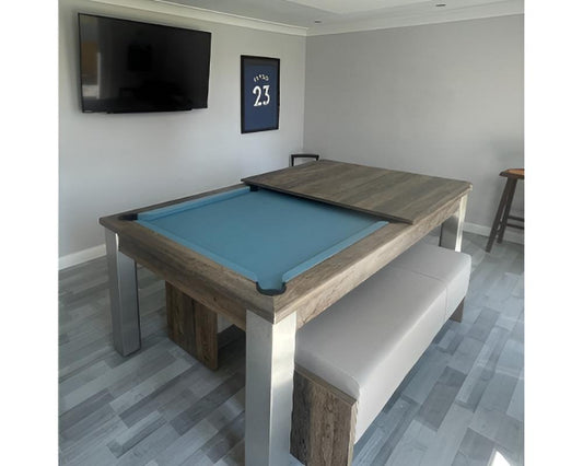 FMF Elixir Pool Dining Table | Distressed Oak