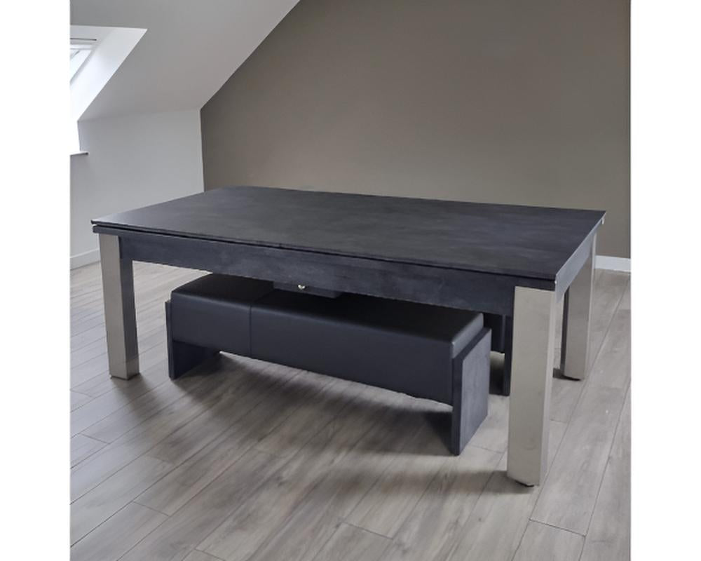 FMF Elixir Pool Dining Table | Anthracite