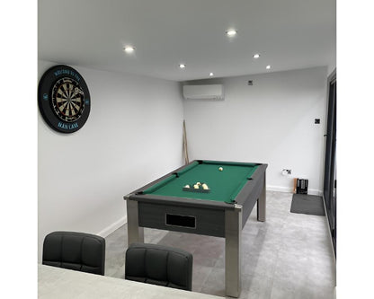 FMF Spirit Tournament Pool Table | Metallic Graphite Grey