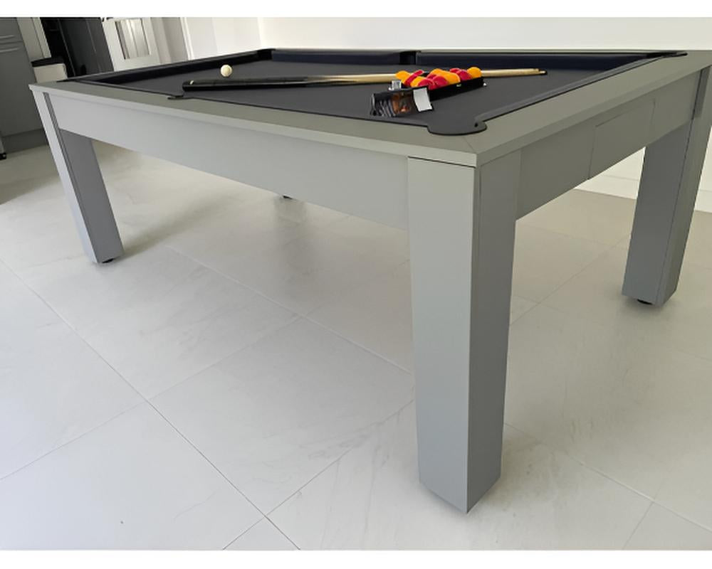 SUPERPOOL Rosetta Pool Dining Table | Satin Grey