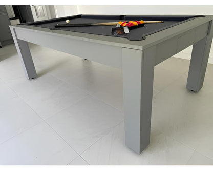 SUPERPOOL Rosetta Pool Dining Table | Satin Grey