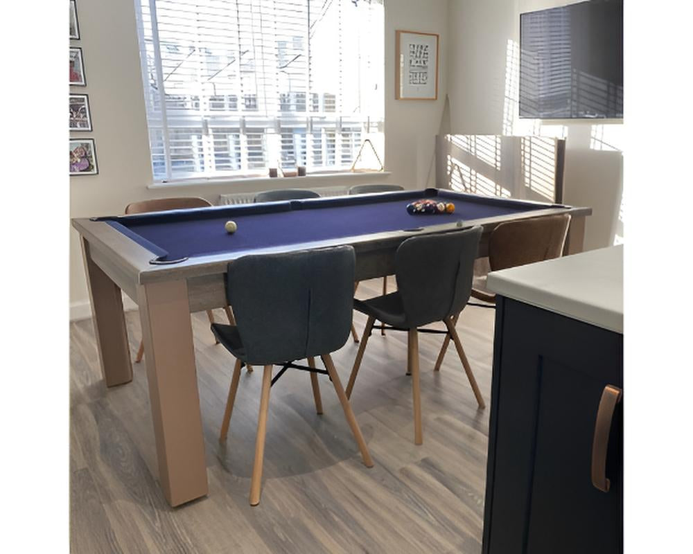 FMF Elixir Pool Dining Table | Distressed Oak