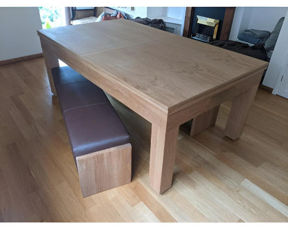 SUPERPOOL English Pool Dining Table | Natural Oak