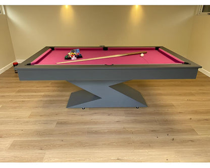 SUPERPOOL Lightning Pool Dining Table | Graphite Grey 7ft