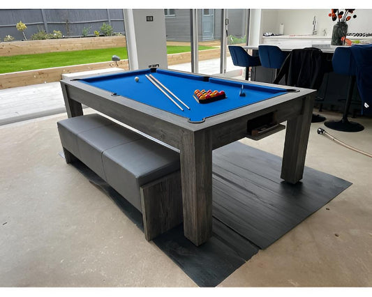 SUPERPOOL Rosetta Pool Dining Table | Grey Pine