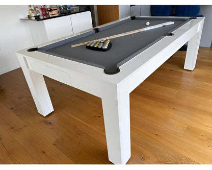 SUPERPOOL Rosetta Pool Dining Table | Gloss White