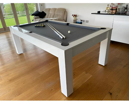 SUPERPOOL Rosetta Pool Dining Table | Gloss White