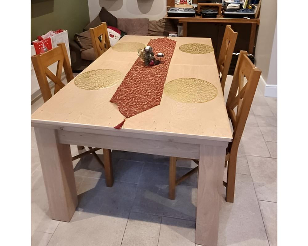 FMF Elixir Pool Dining Table | Natural Oak