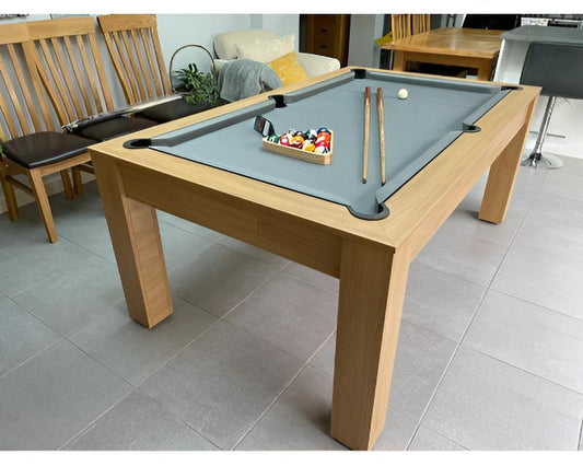 SUPERPOOL Rosetta Pool Dining Table | Nebraska Oak