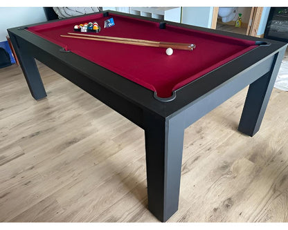 SUPERPOOL Rosetta Pool Dining Table | Matt Black