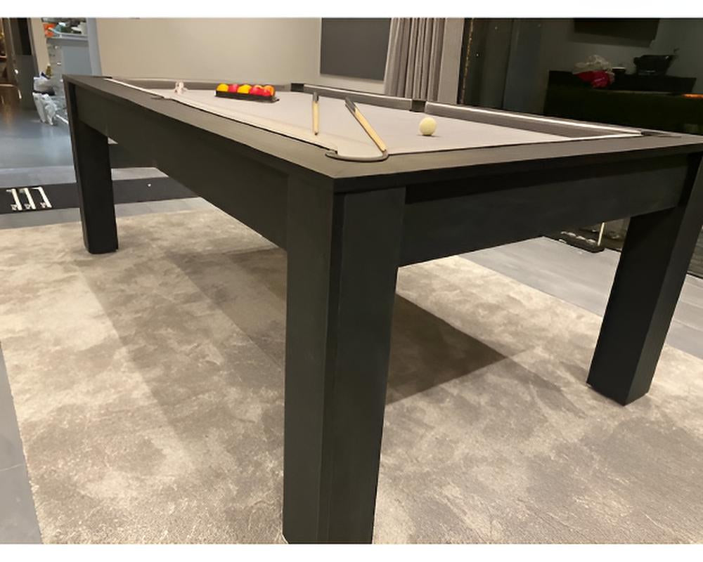 SUPERPOOL Rosetta Pool Dining Table | Matt Black