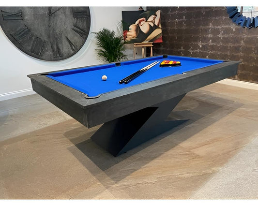 SUPERPOOL Lightning Pool Dining Table | Monaco Grey 7ft