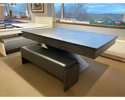 SUPERPOOL Lightning Pool Dining Table | Monaco Grey 7ft
