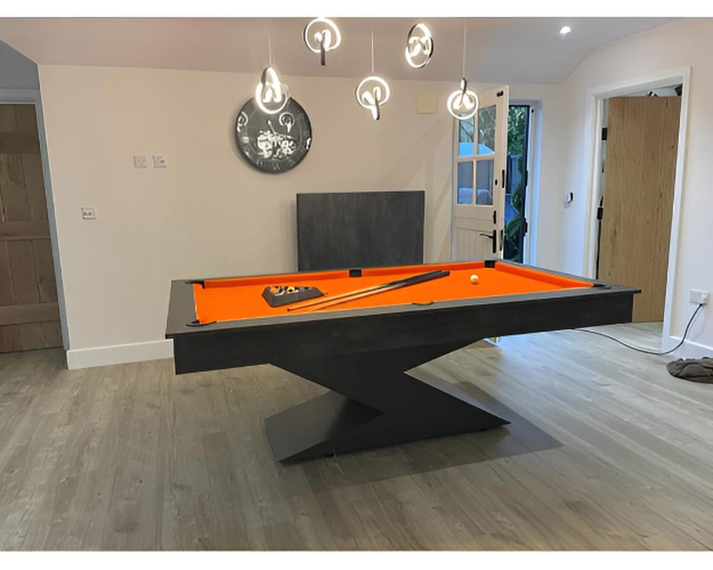 SUPERPOOL Lightning Pool Dining Table | Monaco Grey 7ft
