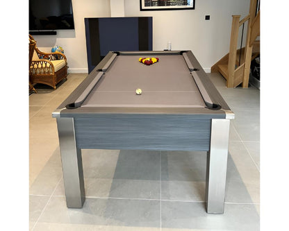 FMF Spirit Tournament Pool Table | Metallic Graphite Grey