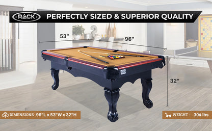 RACK Taurus 8 ft. Tournament Billiard/Pool Table
