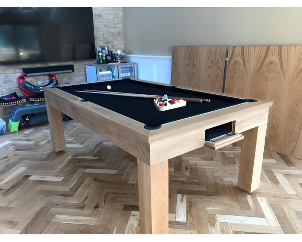 SUPERPOOL English Pool Dining Table | Natural Oak