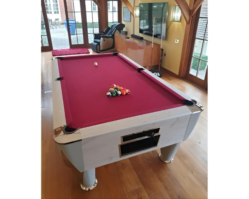 SAM Magno Champion American Pool Table | Polar Oak