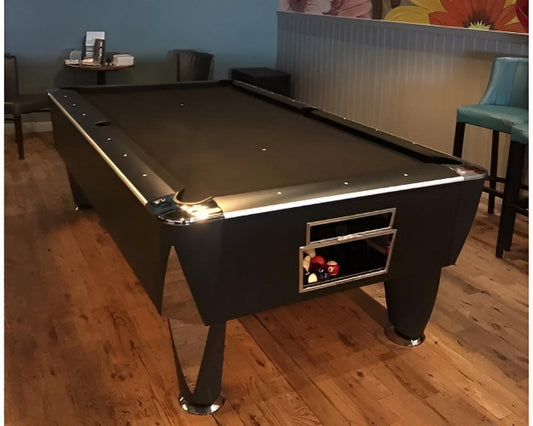 SAM Magno Champion American Pool Table | Matt Black