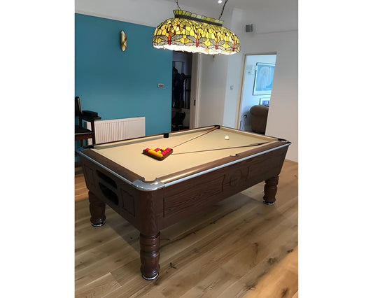 SAM Balmoral Champion English Pool Table | Dark Oak